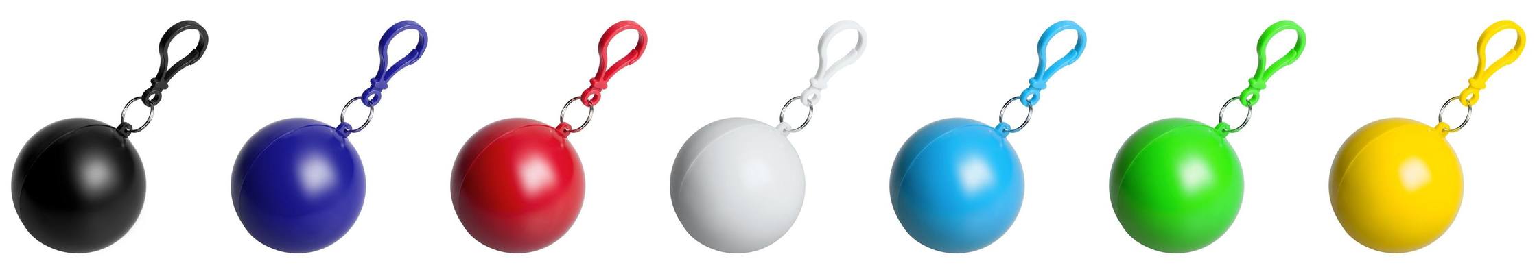 Дождевик в круглом футляре Nimbus под DTF-печать с логотипом, 7 цветов
